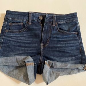 American Eagle shorts, small size 2, jeans shorts, women